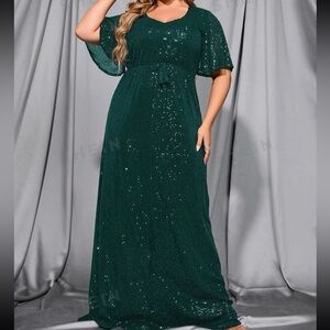 SHEIN Floor Length Formal Gown Dress